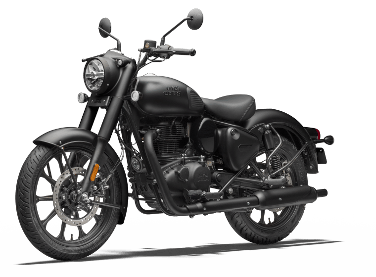 Classic-350-Stealth-Black-Front-Left-Profile-1-1024x683